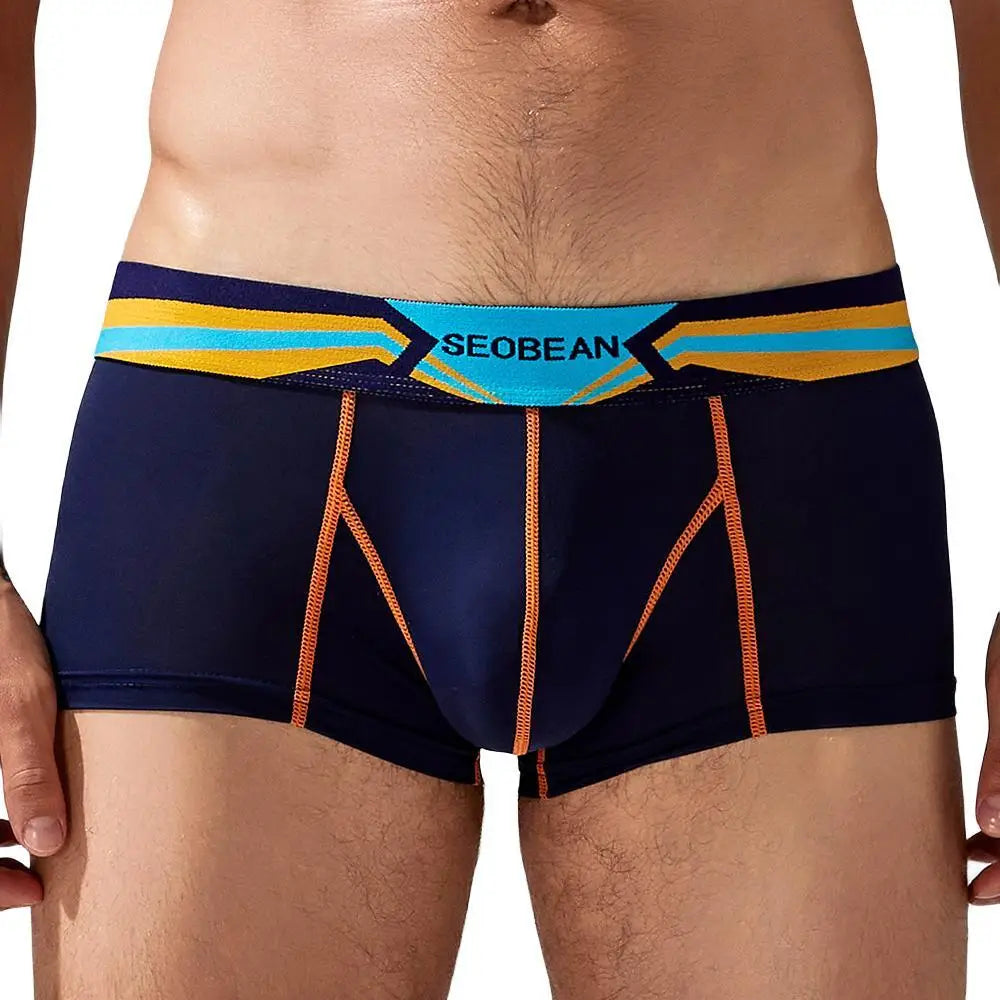 Men Silk Breathable Boxer