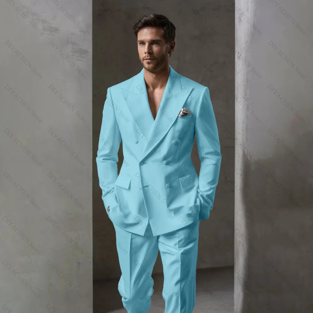 Men’s Peak Lapel Suit Set