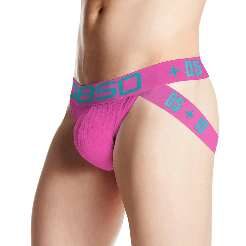 Rainbow Low-waist String Jockstrap