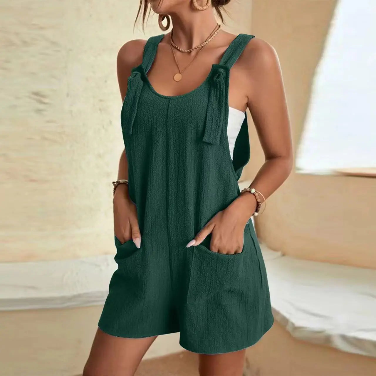 Summer Short Romper Overall