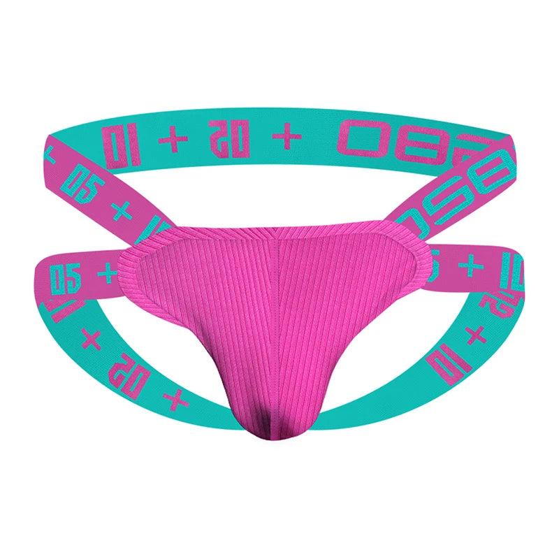 Rainbow Low-waist String Jockstrap
