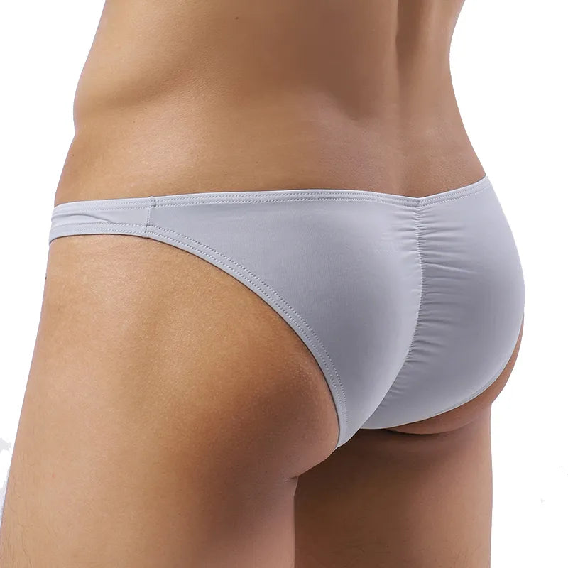 Low Waist Ice Silk Briefs Briefs Fashion NetClub