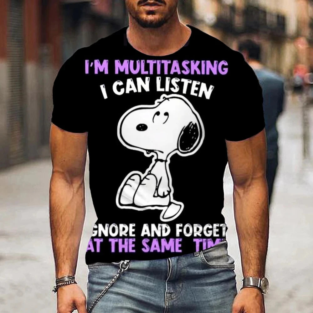 Summer Fun Snoopy T-Shirt t-shirt Fashion NetClub