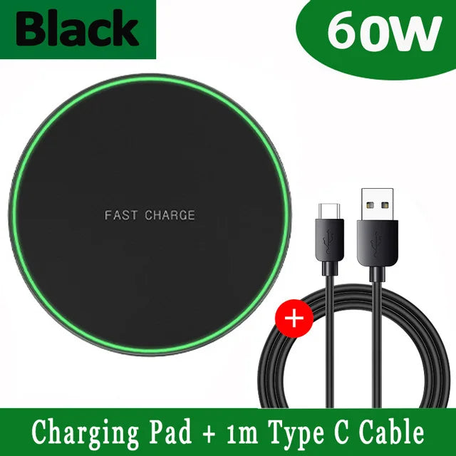 30W Universal Wireless Charger Wireless Phone Charger Fashion NetClub