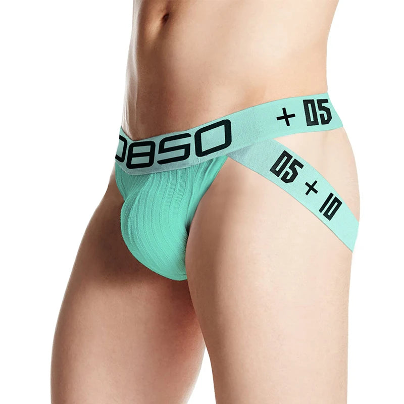 Rainbow Low-waist String Jockstrap