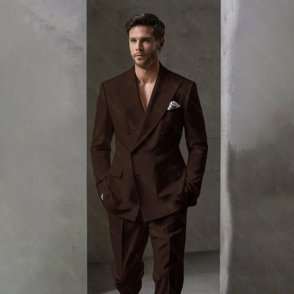 Men’s Peak Lapel Suit Set