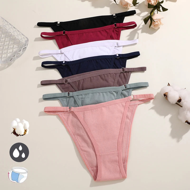 Chic Comfort Metal Ring Briefs