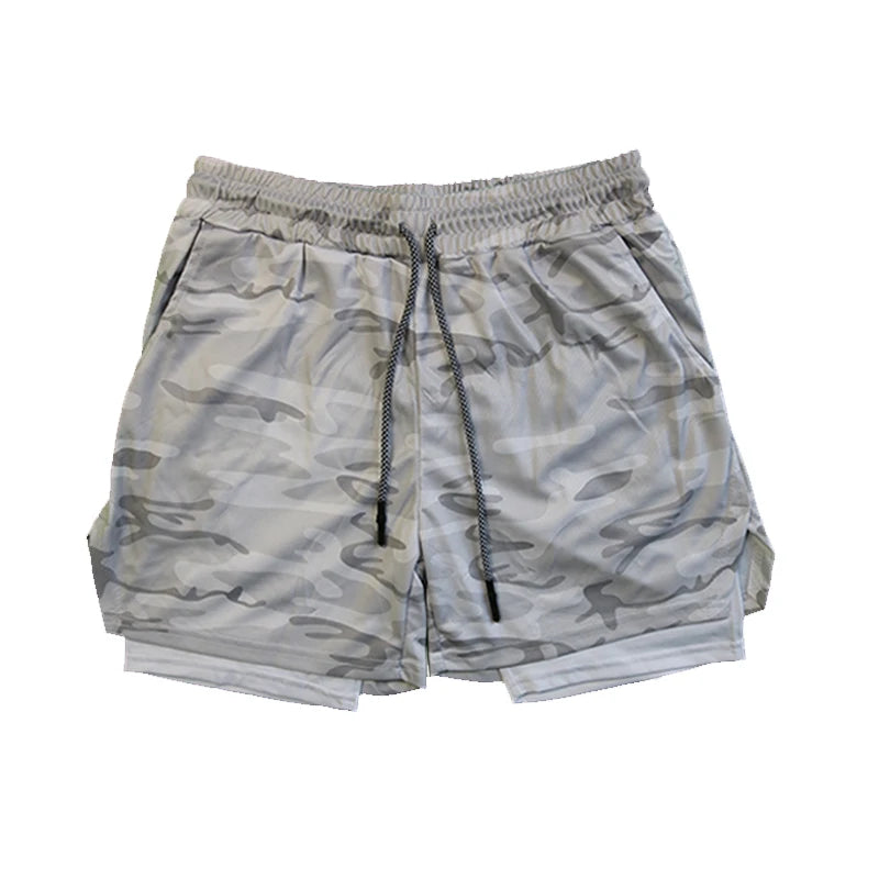 Double Layer Fitness Shorts
