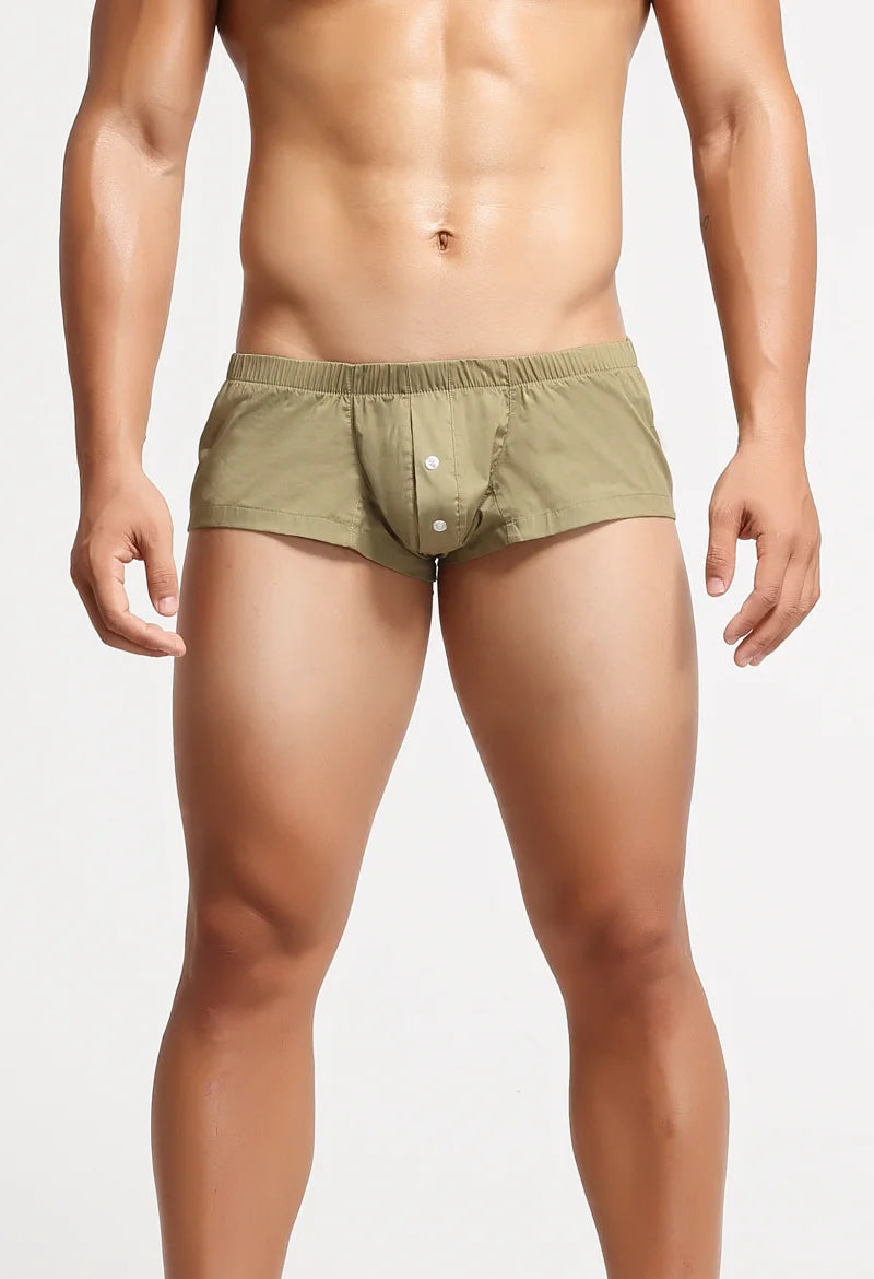 Men's flat cornered underwear