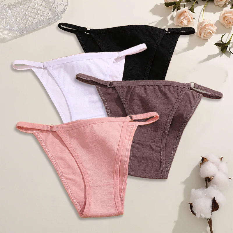 Chic Comfort Metal Ring Briefs