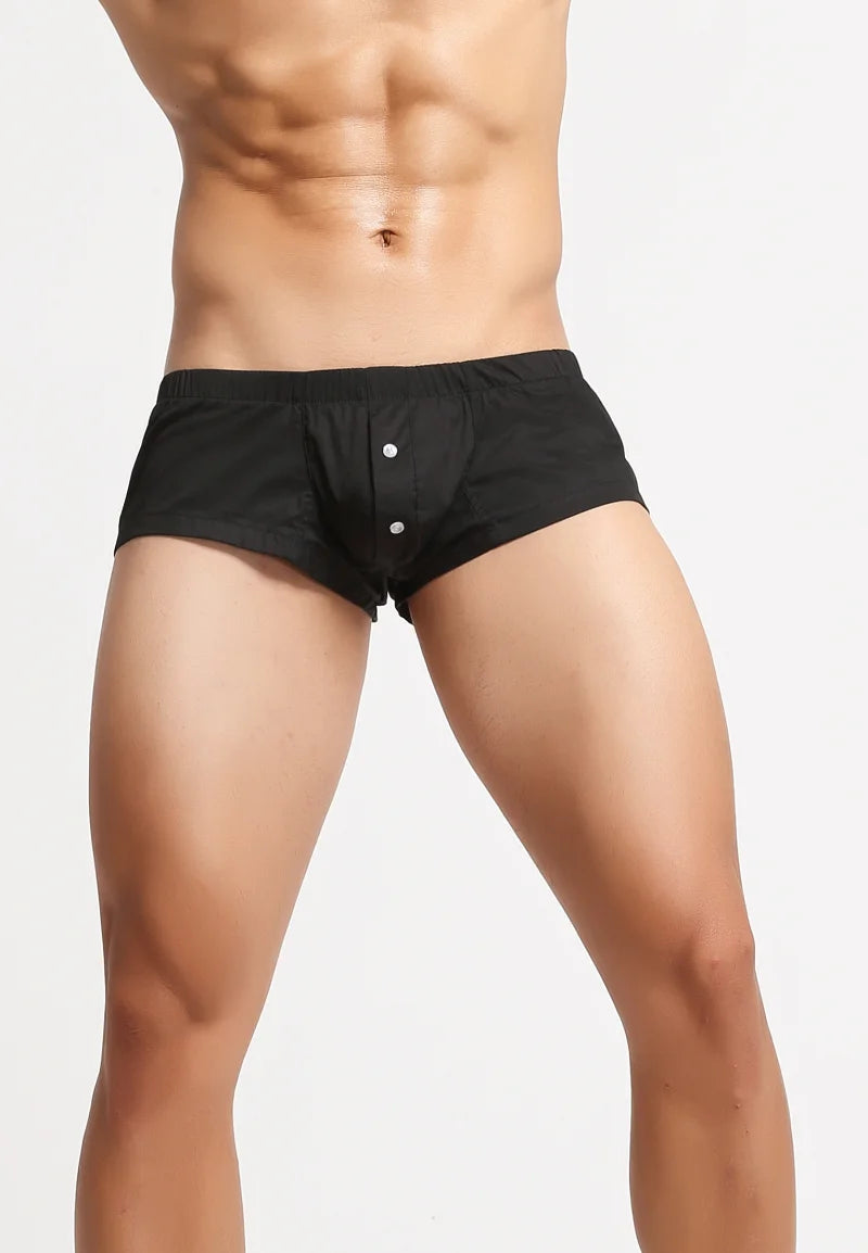 Men's flat cornered underwear