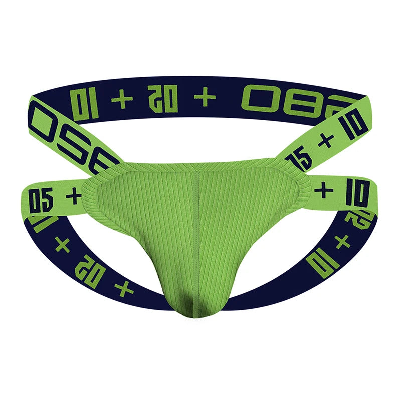 Rainbow Low-waist String Jockstrap
