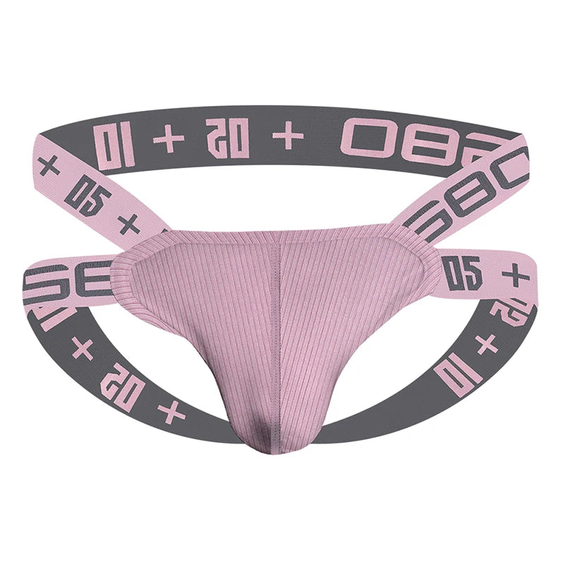 Rainbow Low-waist String Jockstrap