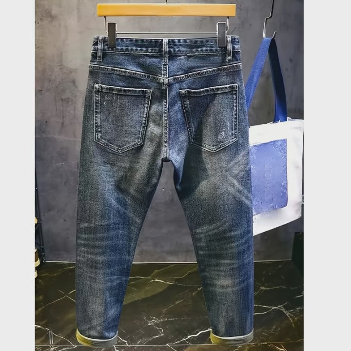 Retro Spliced jeans