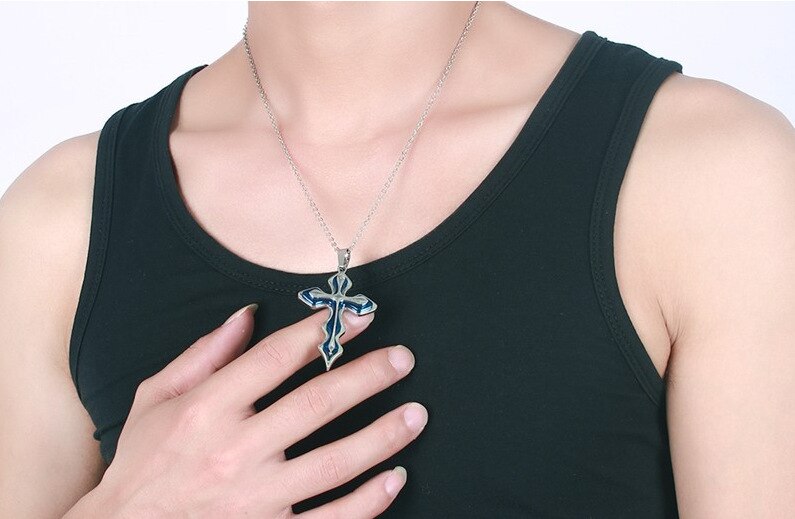 Men Trendy Pendant Necklaces Necklace Fashion NetClub