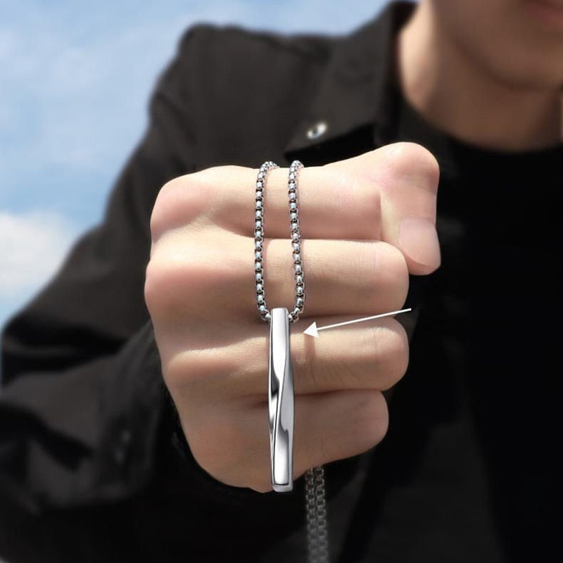 Men Trendy Pendant Necklaces Necklace Fashion NetClub