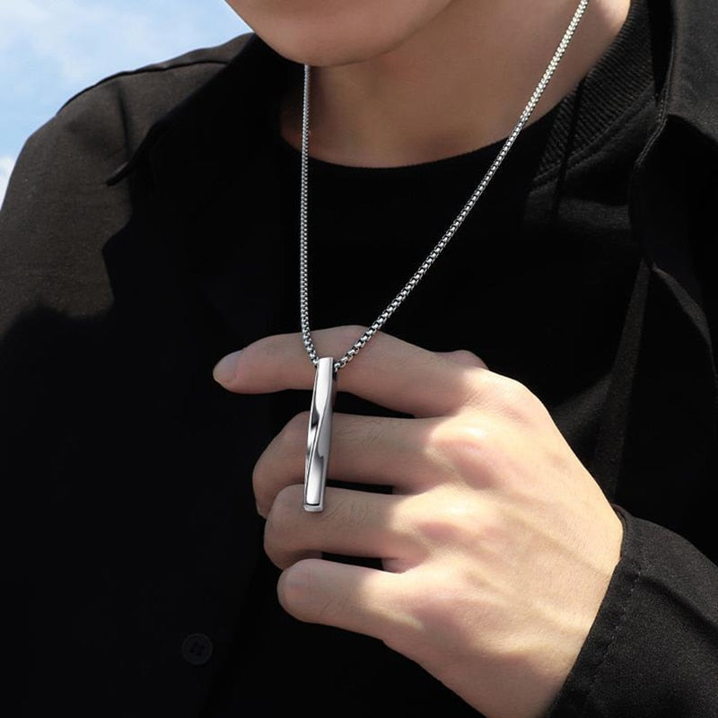 Men Trendy Pendant Necklaces Necklace Fashion NetClub