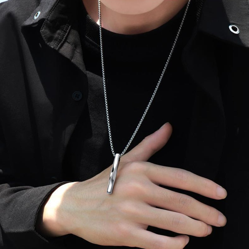 Men Trendy Pendant Necklaces Necklace Fashion NetClub