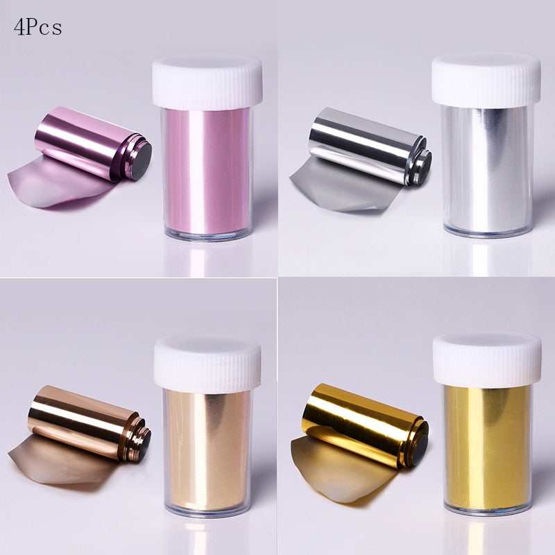 Metallic Foil Art Manicure Roll - Nails Fashion NetClub