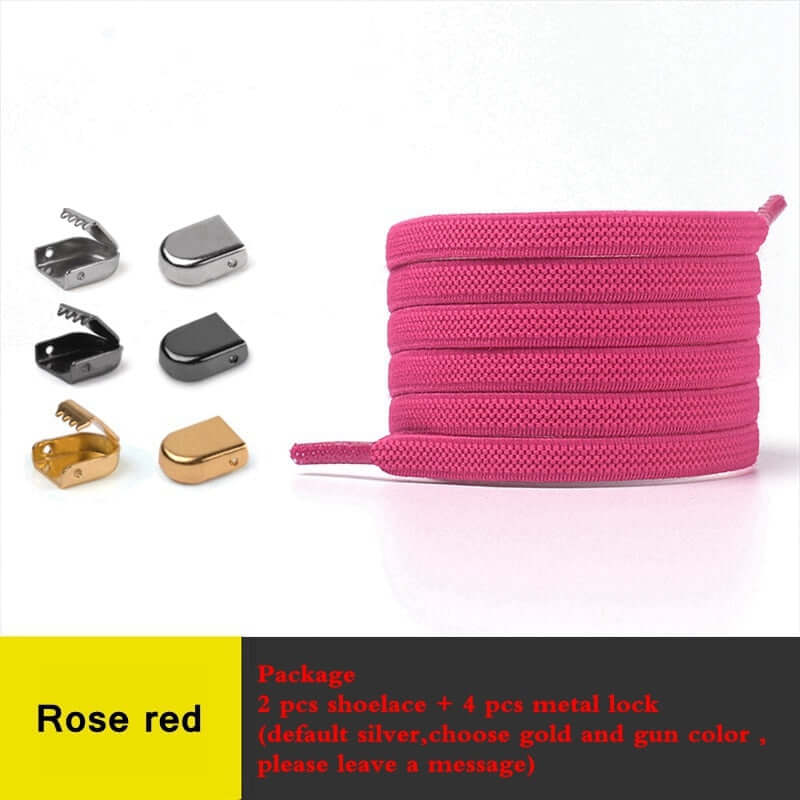 1 Pair No Tie Shoe laces Apparel & Accessories > Shoes Fashion NetClub
