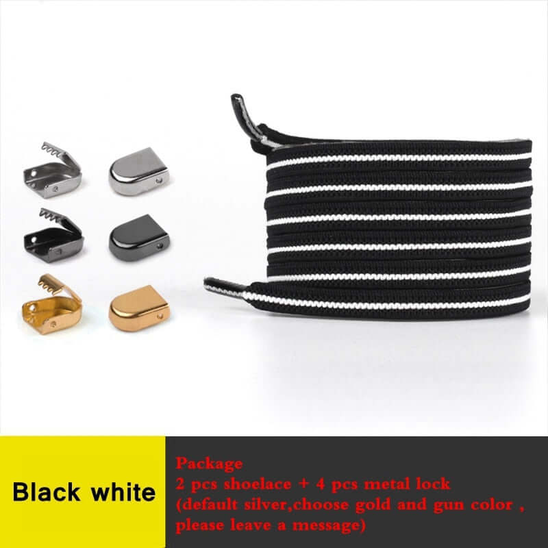 1 Pair No Tie Shoe laces Apparel & Accessories > Shoes Fashion NetClub