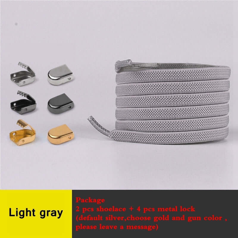 1 Pair No Tie Shoe laces Apparel & Accessories > Shoes Fashion NetClub