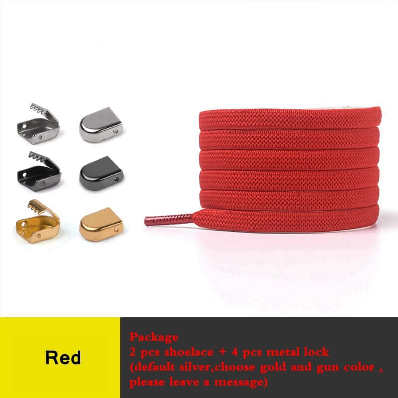 1 Pair No Tie Shoe laces Apparel & Accessories > Shoes Fashion NetClub