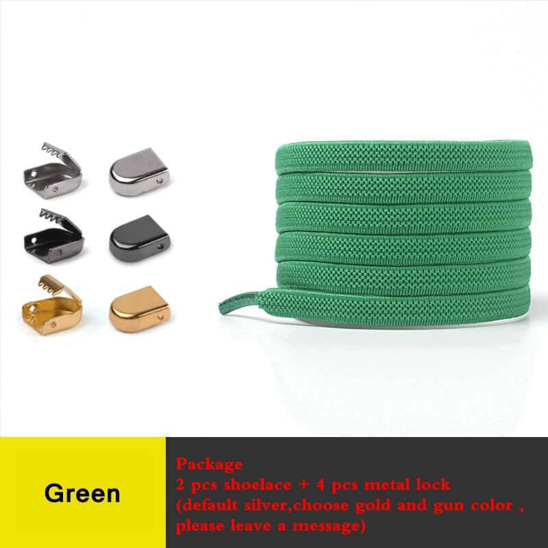 1 Pair No Tie Shoe laces Apparel & Accessories > Shoes Fashion NetClub