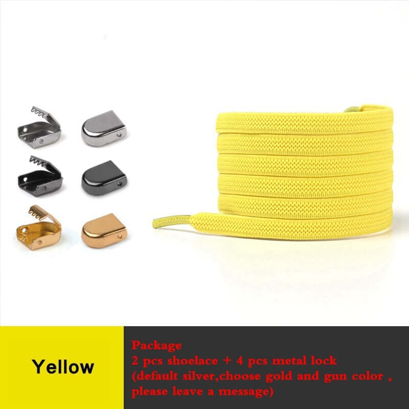 1 Pair No Tie Shoe laces Apparel & Accessories > Shoes Fashion NetClub