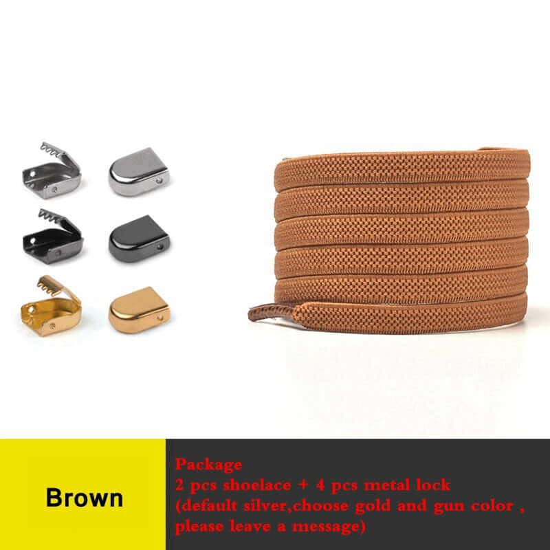 1 Pair No Tie Shoe laces Apparel & Accessories > Shoes Fashion NetClub