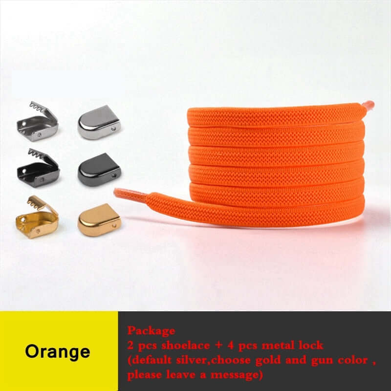 1 Pair No Tie Shoe laces Apparel & Accessories > Shoes Fashion NetClub
