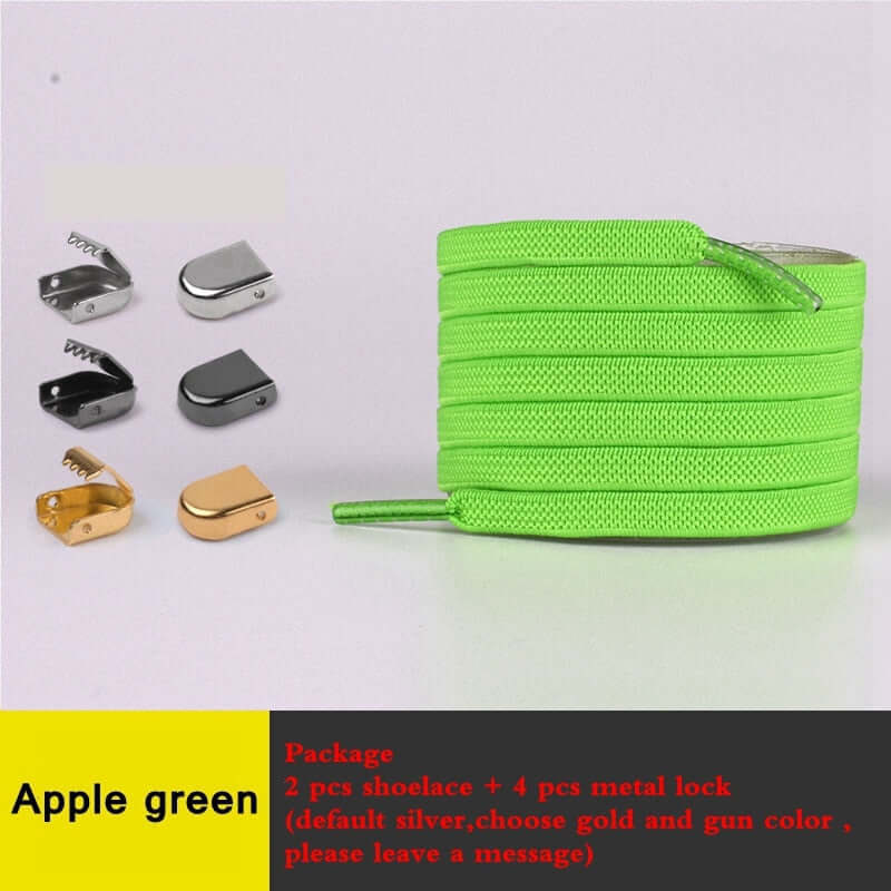 1 Pair No Tie Shoe laces Apparel & Accessories > Shoes Fashion NetClub