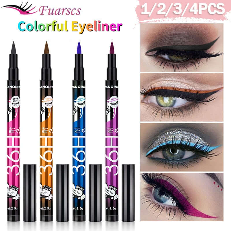 4 Color Liquid Eyeliners
