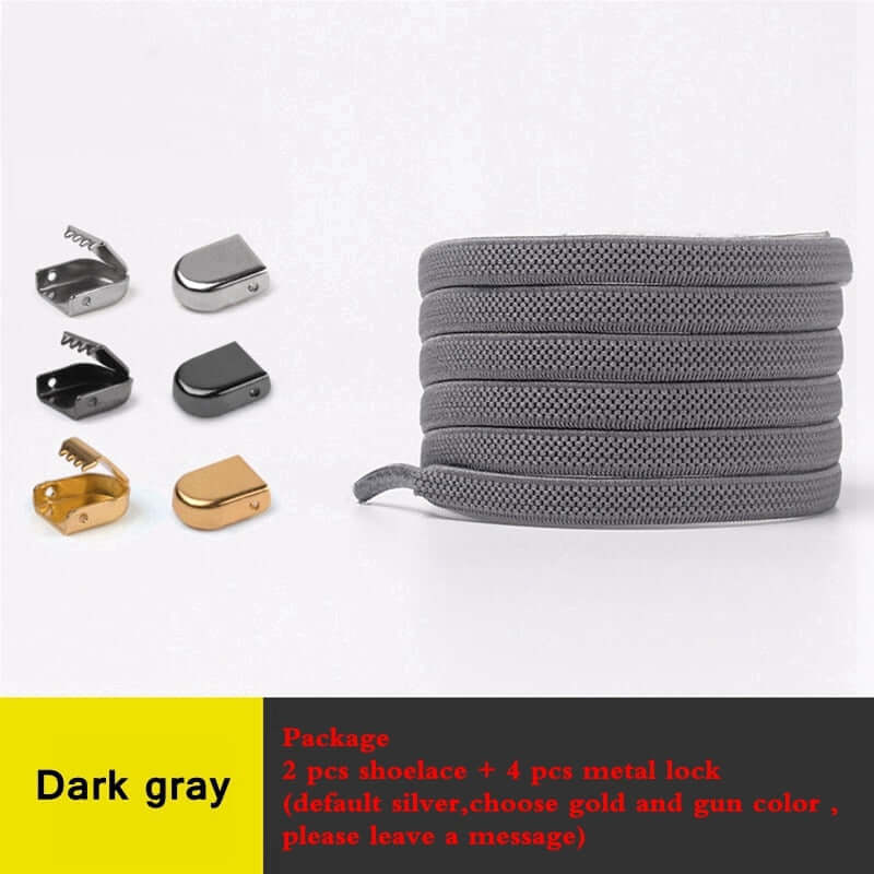 1 Pair No Tie Shoe laces Apparel & Accessories > Shoes Fashion NetClub