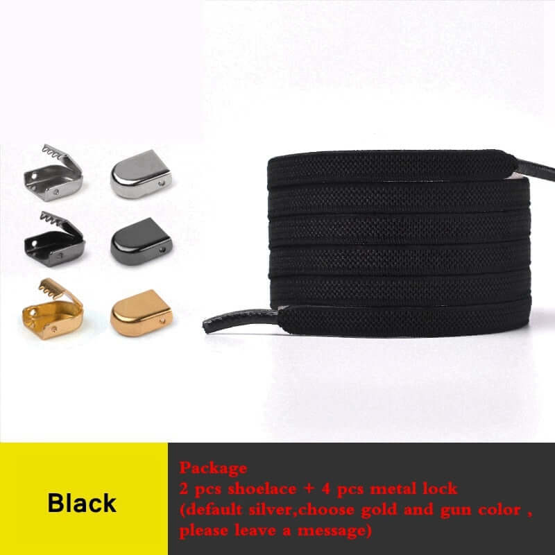 1 Pair No Tie Shoe laces Apparel & Accessories > Shoes Fashion NetClub