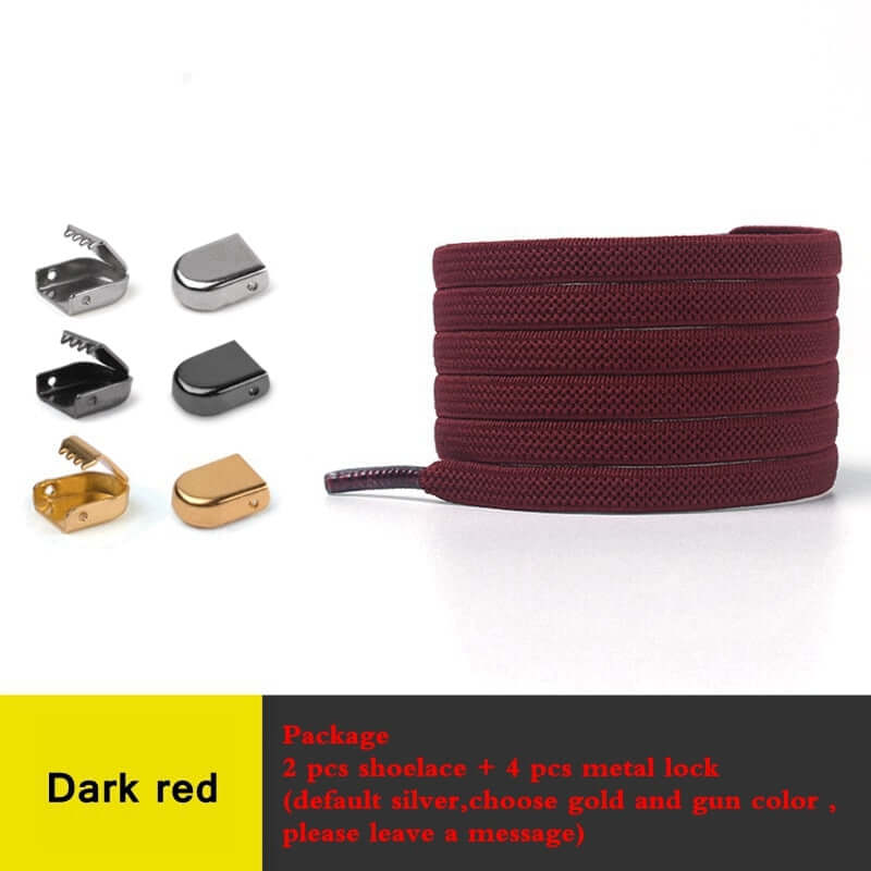 1 Pair No Tie Shoe laces Apparel & Accessories > Shoes Fashion NetClub