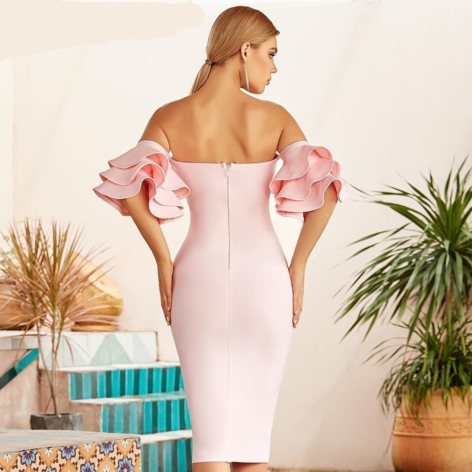 SHEIN VCAY Floral Print Wrap Tie Side Butterfly Sleeve Dress | SHEIN USA