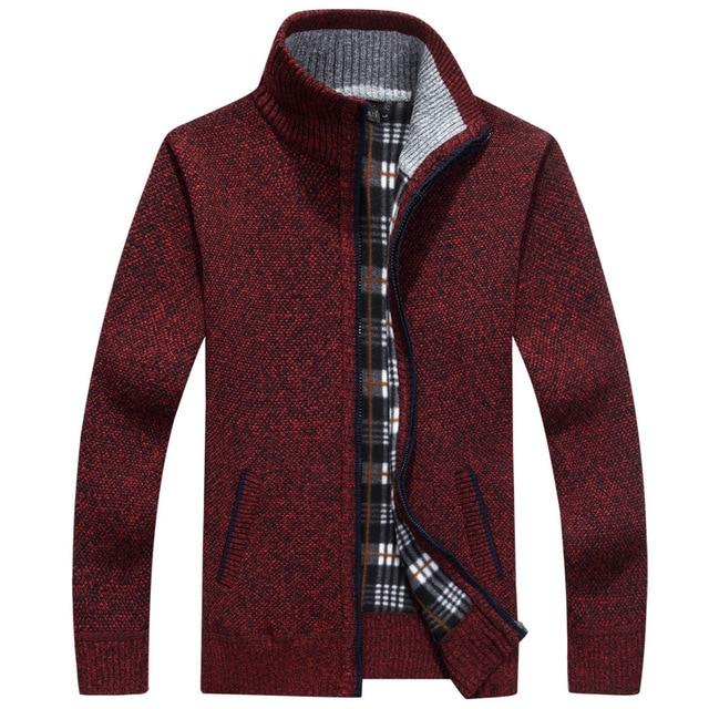 Mens Sweater-Coat Cardigan Apparel & Accessories > Clothing > Outerwear > Coats & Jackets Fashion NetClub