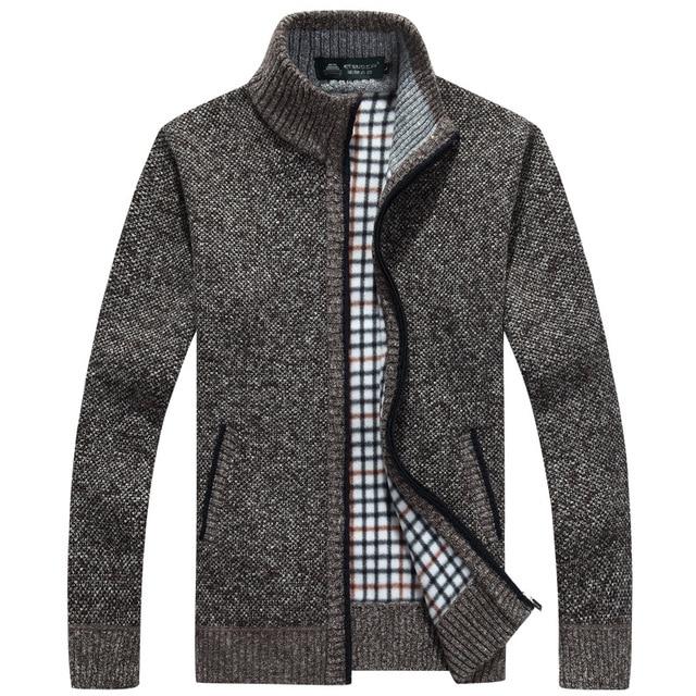 Mens Sweater-Coat Cardigan Apparel & Accessories > Clothing > Outerwear > Coats & Jackets Fashion NetClub