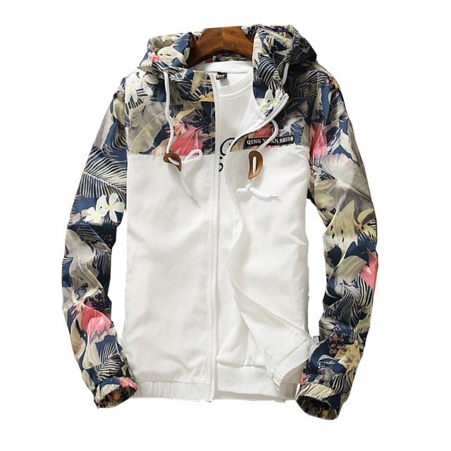 Apparel & Accessories > Clothing > Outerwear > Coats & Jackets - Women Windbreaker Jacket