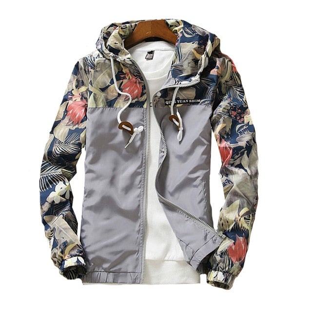 Apparel & Accessories > Clothing > Outerwear > Coats & Jackets - Women Windbreaker Jacket