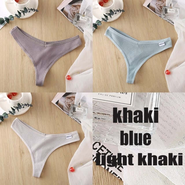 3PCS/Set Cotton Panties Thong Apparel & Accessories > Clothing > Underwear & Socks > Bras Fashion NetClub