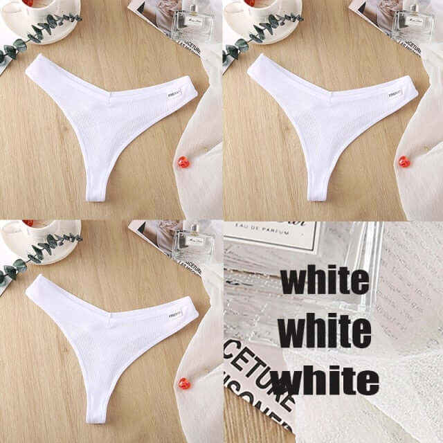 3PCS/Set Cotton Panties Thong Apparel & Accessories > Clothing > Underwear & Socks > Bras Fashion NetClub