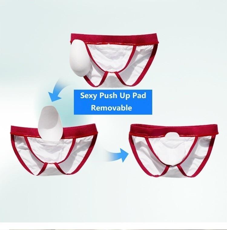 High Leg Push Up Swim Briefs Apparel & Accessories > Clothing > Underwear & Socks Fashion NetClub