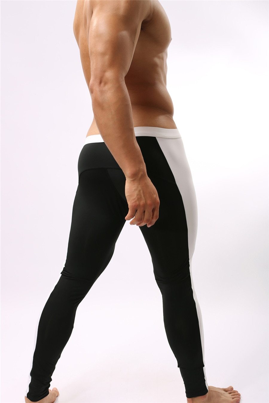 Men's Fashion Soft Leggings Apparel & Accessories > Clothing > Underwear & Socks > Long Johns Fashion NetClub