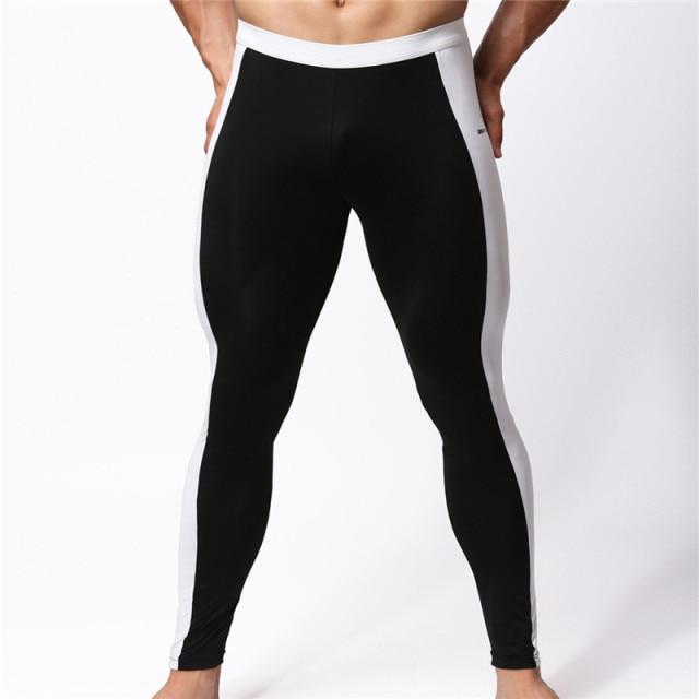 Men's Fashion Soft Leggings Apparel & Accessories > Clothing > Underwear & Socks > Long Johns Fashion NetClub