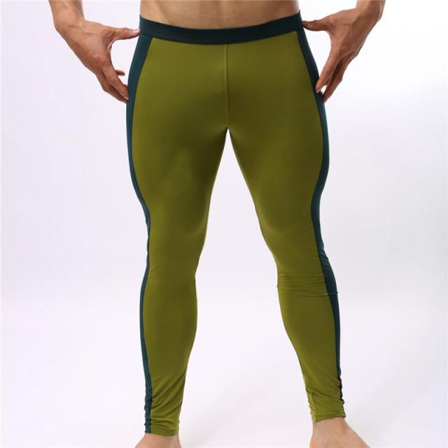 Men's Fashion Soft Leggings Apparel & Accessories > Clothing > Underwear & Socks > Long Johns Fashion NetClub
