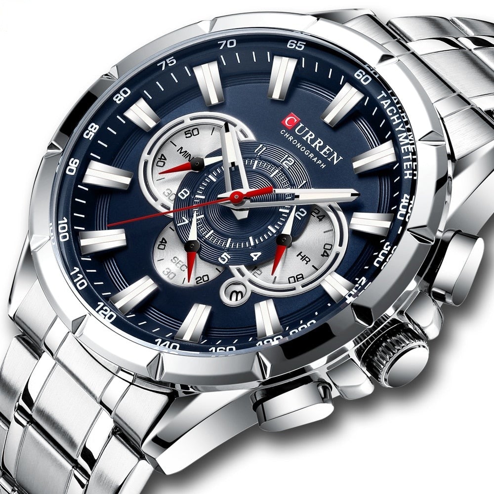 Unisex Sport Chronograph Watch Apparel & Accessories > Jewelry > Watches Fashion NetClub