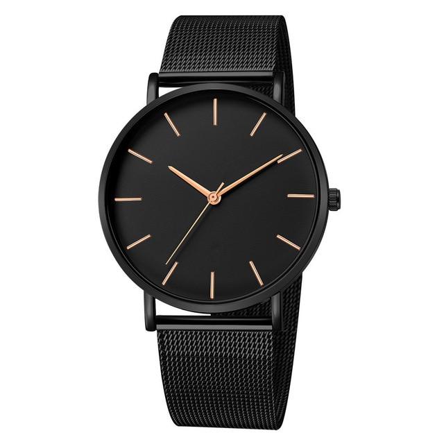 Apparel Men Watches - Minimalist Ultra-Thin Watch