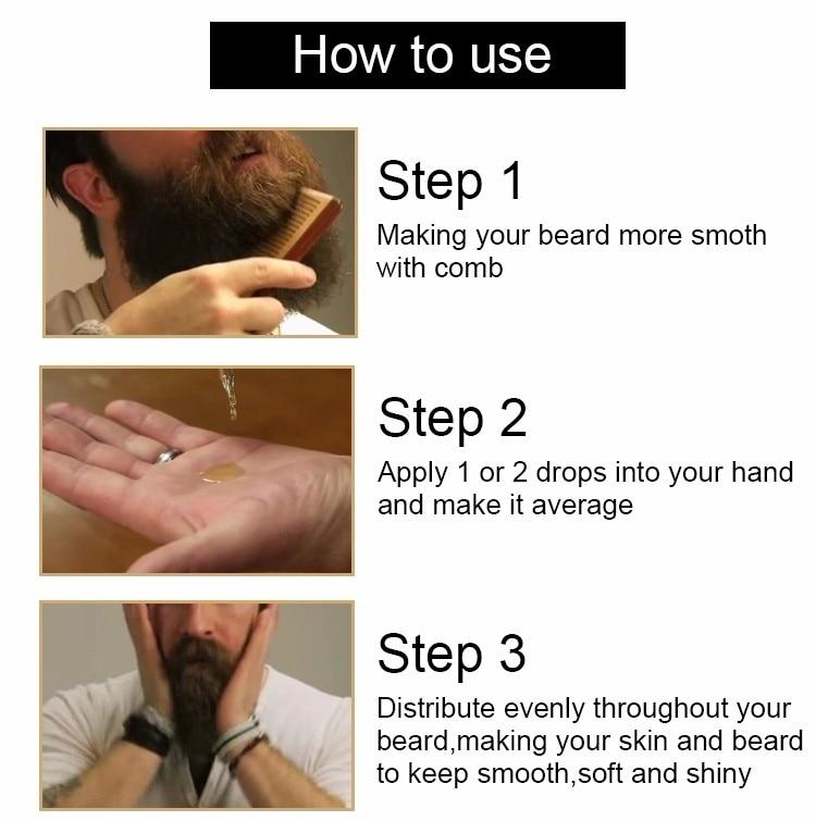 Beauty Supplies - Men Beard Growth Oil Kit